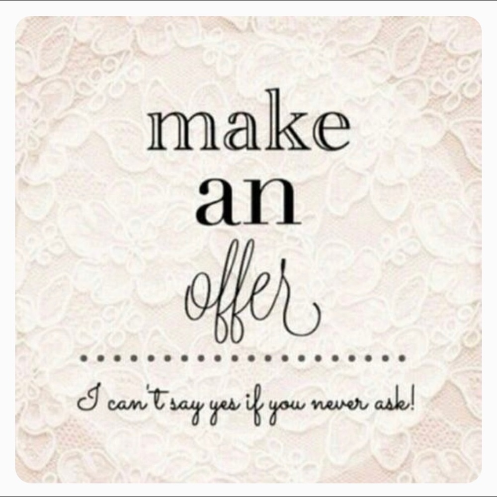 Always open to good and serios offers